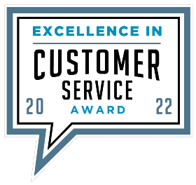 BIG Excellence in Customer Service Award Logo
