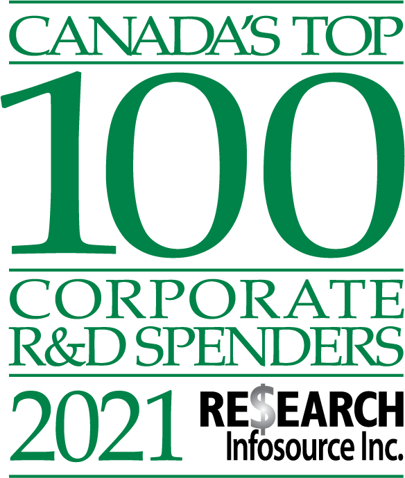 100 entreprises canadiennes investissant le plus en R-D - logo